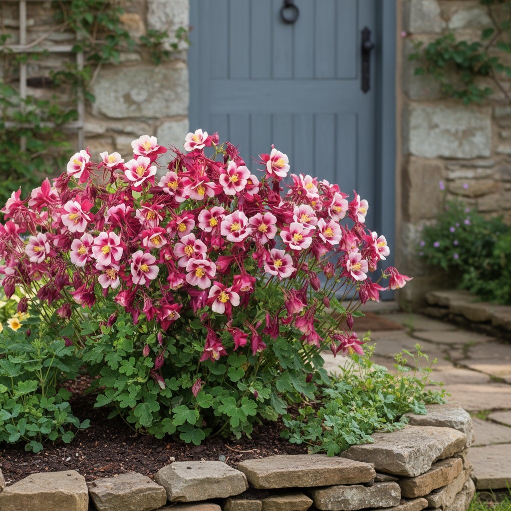500 Aquilegia Seeds – Vibrant Two-Tone Flowers for Cottage & Woodland Beds gallery