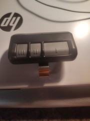 Generic Used Unbranded Three-button Garage Door Remote With Battery