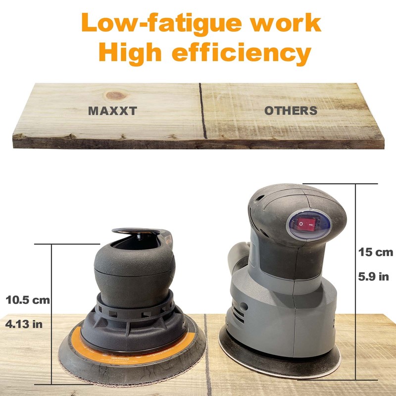 MAXXT Random Orbital Sander Brushless 350W Variable Speed 150mm (6") gallery