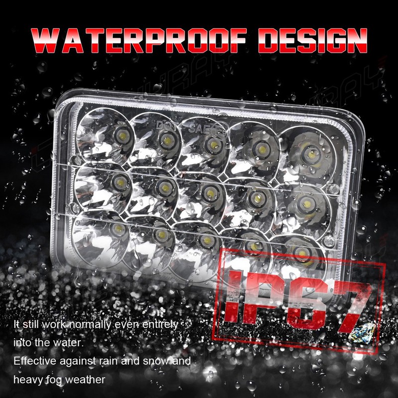 2X LED Headlight For Deere 5225, 5310, 5325, 5425, 5525, 5625, 5725; TL6420 gallery