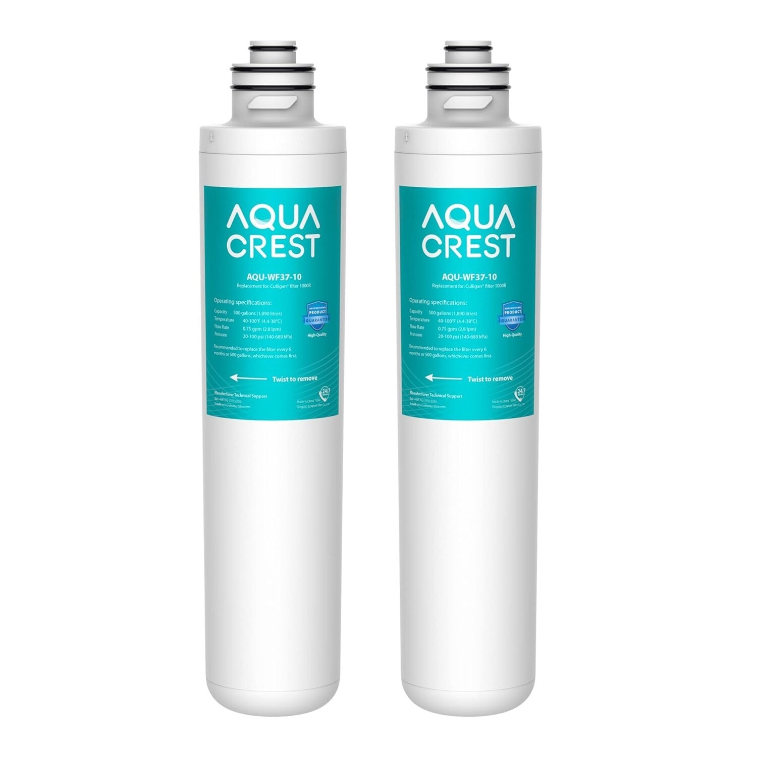 AQUACREST 1000R Water Filter, Replacement for Culligan 1000R Cartridge(2) gallery