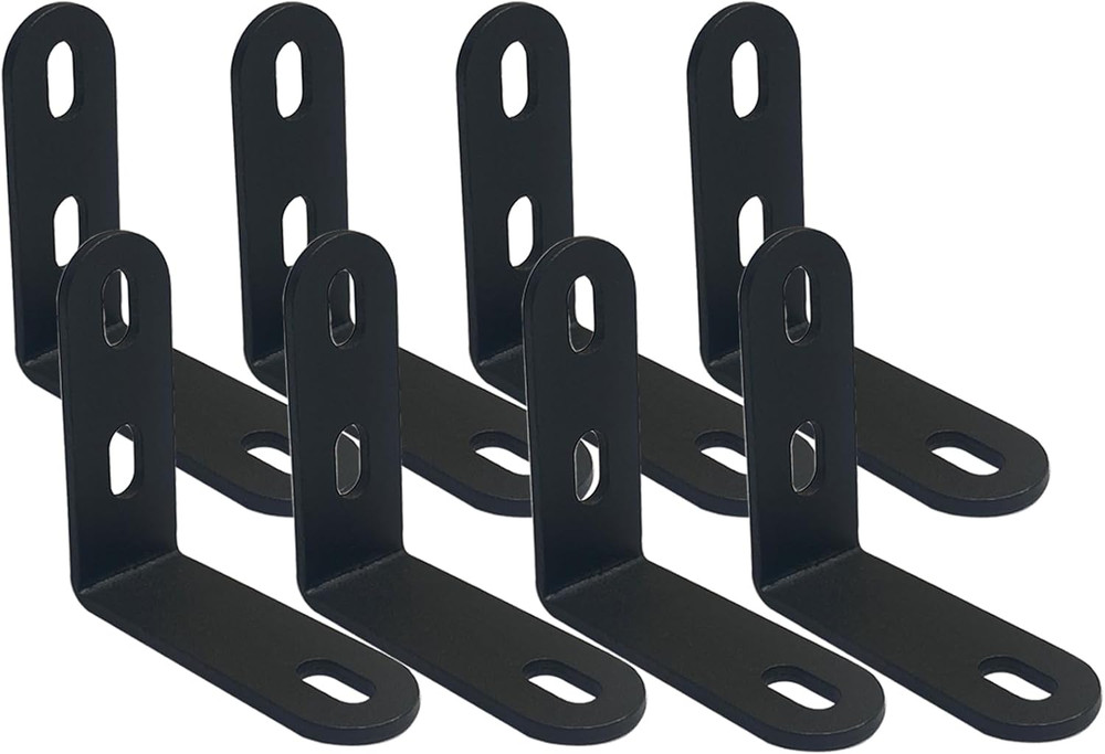8 Pack Corner Brace with , 90 Degree Corner Fastener, L Shaped Corner Bracket, V