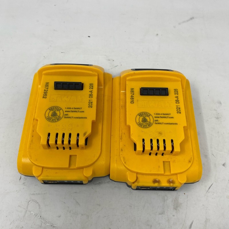 DEWALT 20V MAX 2.0Ah Battery 2-Pack DCB203 Yellow/Black gallery