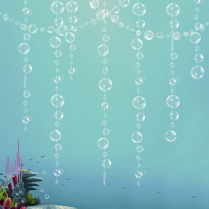 Under The Sea Party Decorations Bubble Garland Backdrop Mermaid Birthday Party gallery