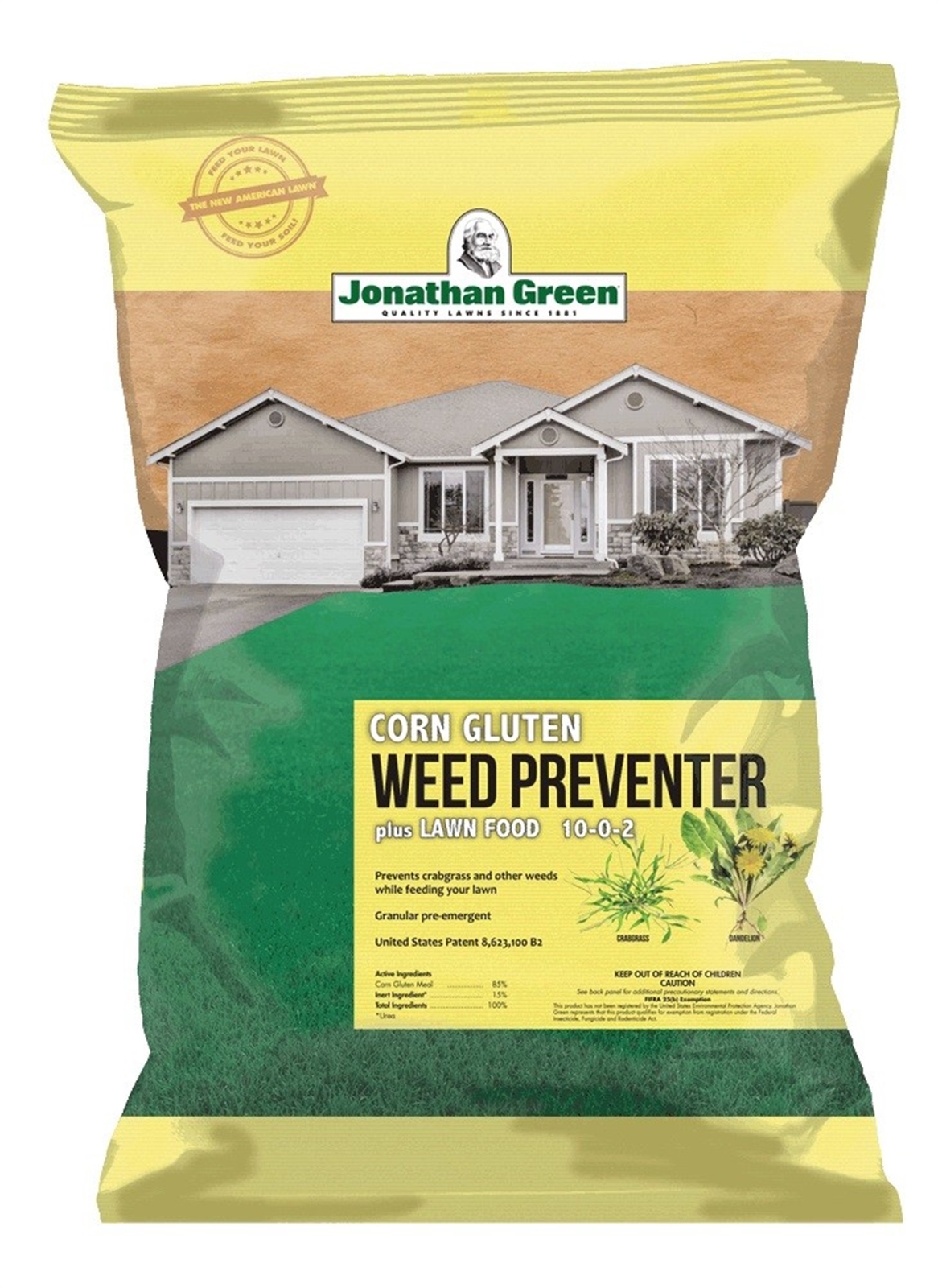 Jonathan Green Corn Gluten Weed Preventer Plus Lawn Food, 15# Covers 5,000 sq ft gallery