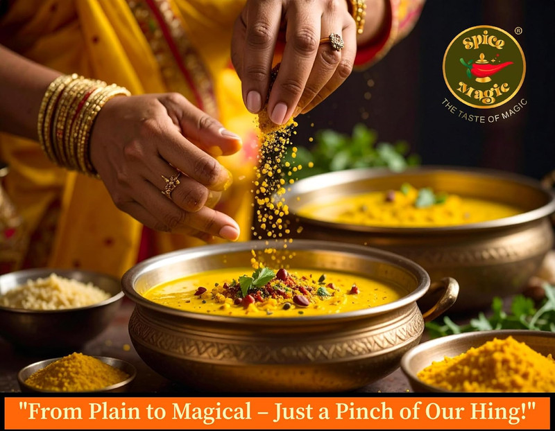 Spice Magic Asafetida Ground (Hing) ~ 100% Pure, Aromatic & Natural I Non-Gmo I gallery