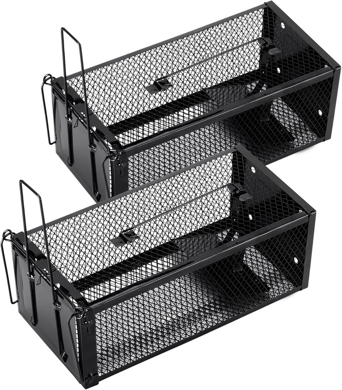 Pet-Safe 2-Pack Live Capture Mouse Traps 12.5"x5.5"x4.5" for Indoor/Outdoor Use gallery