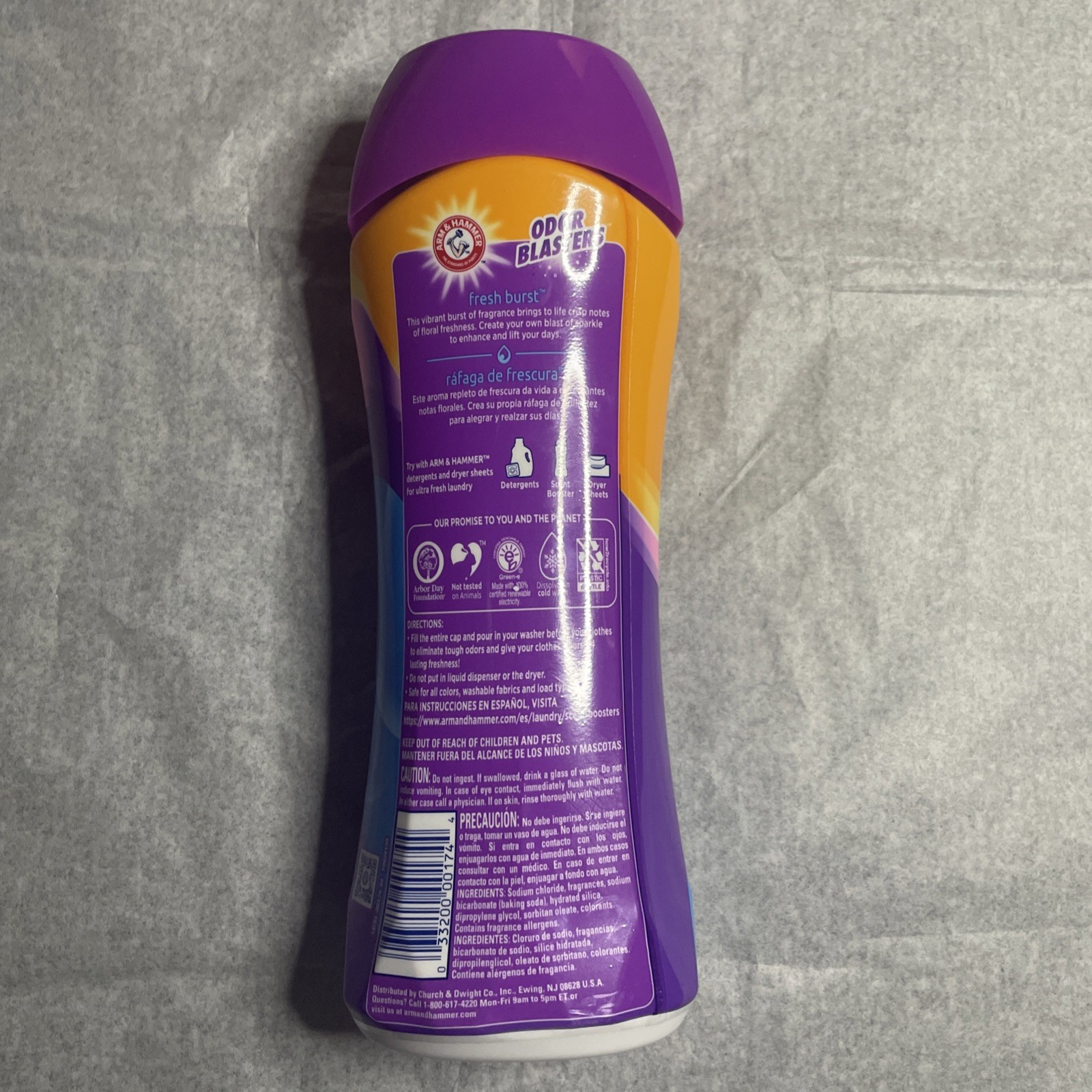 Arm & Hammer Odor Blasters Laundry In-Wash Scent Booster Fresh Burst gallery