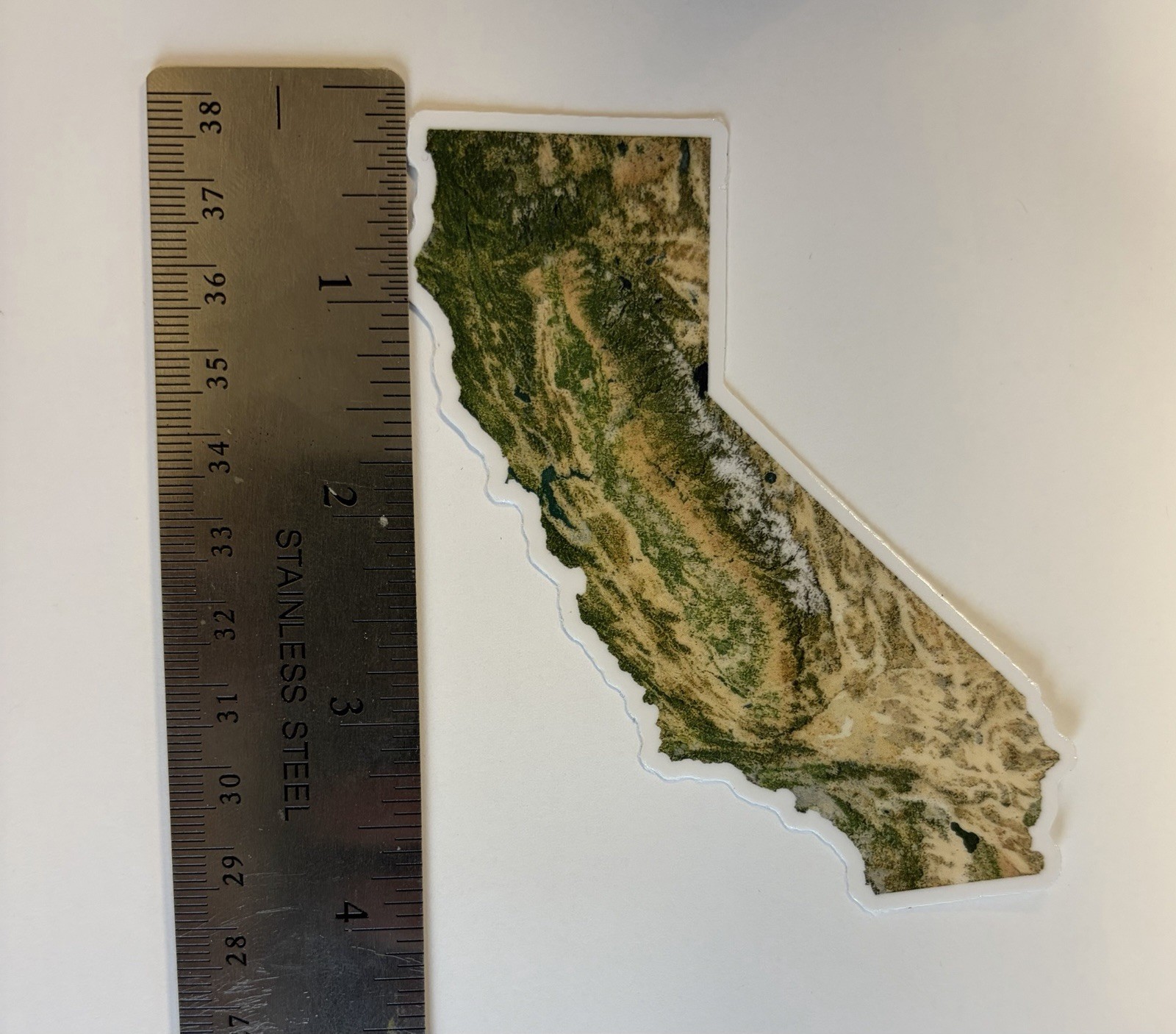 California Geography Image Sticker gallery