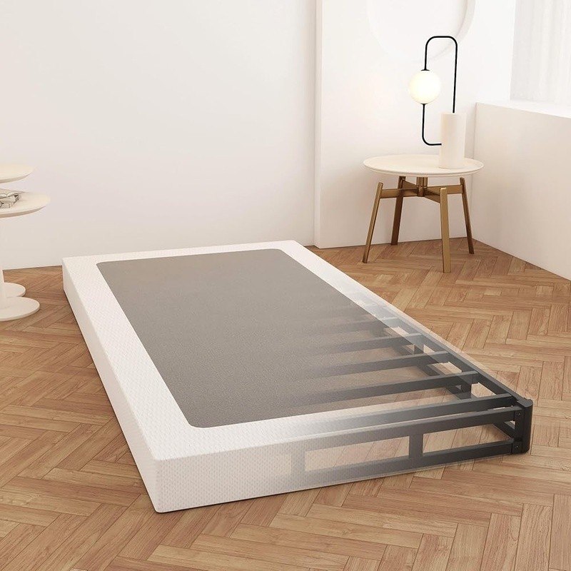 Sturdy Metal Bed Box Spring W/ Easy Assembly Squeak Resistant Fabric Cover New gallery