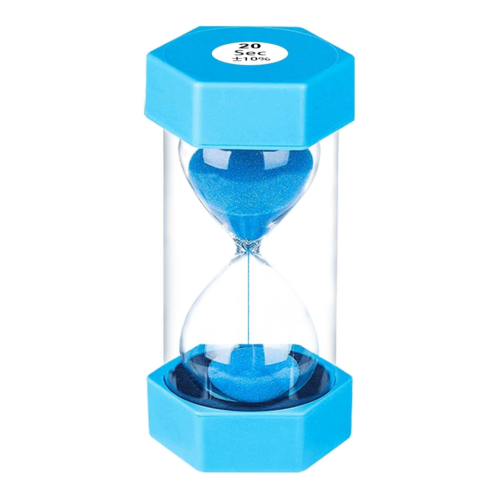 20 Second Sand Timer Hourglass, Unbreakable Blue Sandglass 20 Sec, Small Sand... gallery
