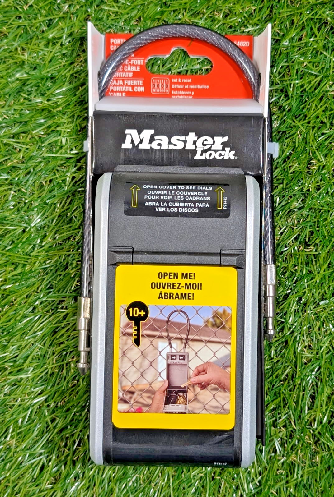 **NEW** Master Lock 5482D Portable Cable Lock Box (P67287) gallery