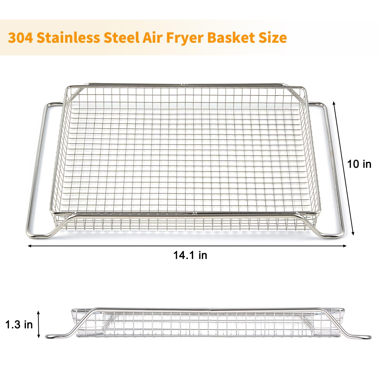 Allstare KCO124BM Air Fryer Basket Replacement for Kitchenaid Digital Air Fry... gallery