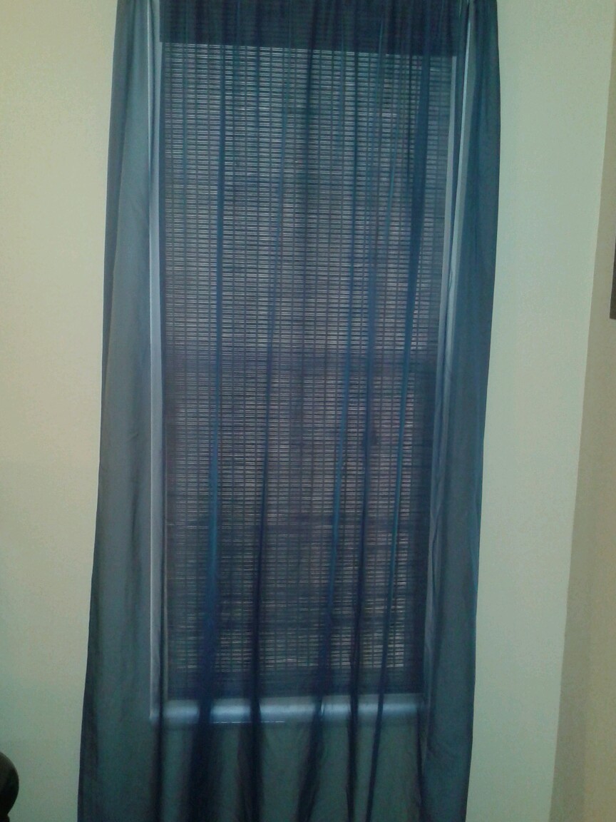 One Gorgeous Slate Blue Sheer Panel by JCPenney gallery