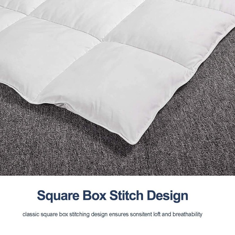 ACCURATEX Duvet Insert King Comforter - 400GSM Fluffy Down Alternative Fill H... gallery