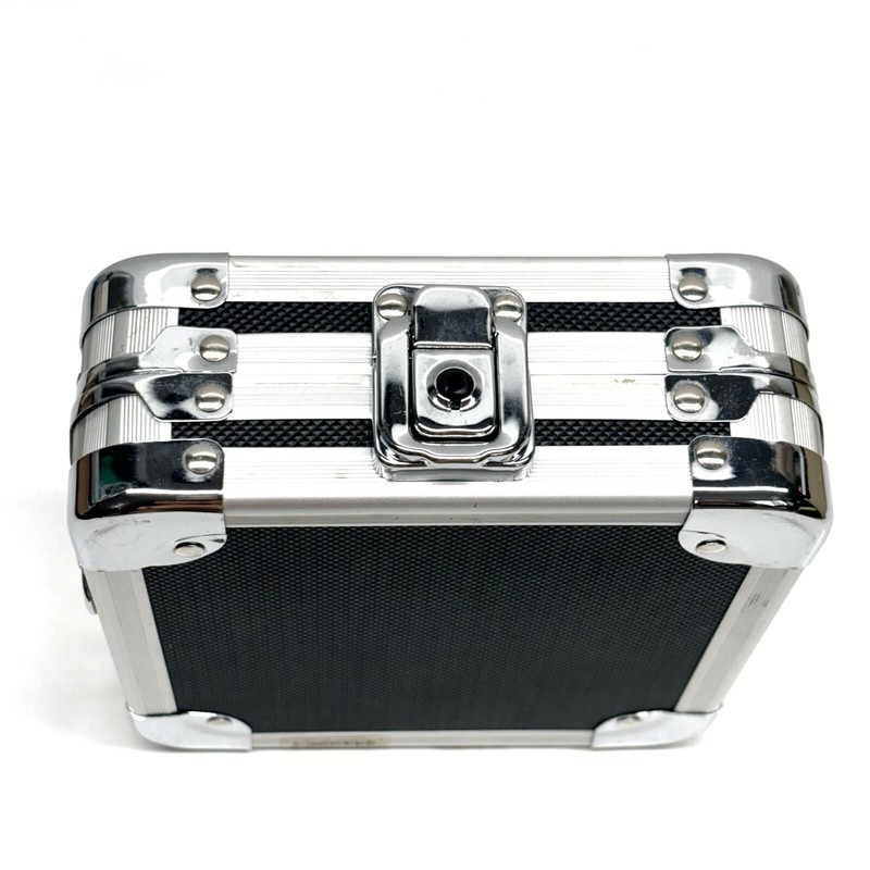 Vaultz Small Locking Hard Shell Lock Box Case No Key No Strap 6.5"x6.5"x2.5" gallery