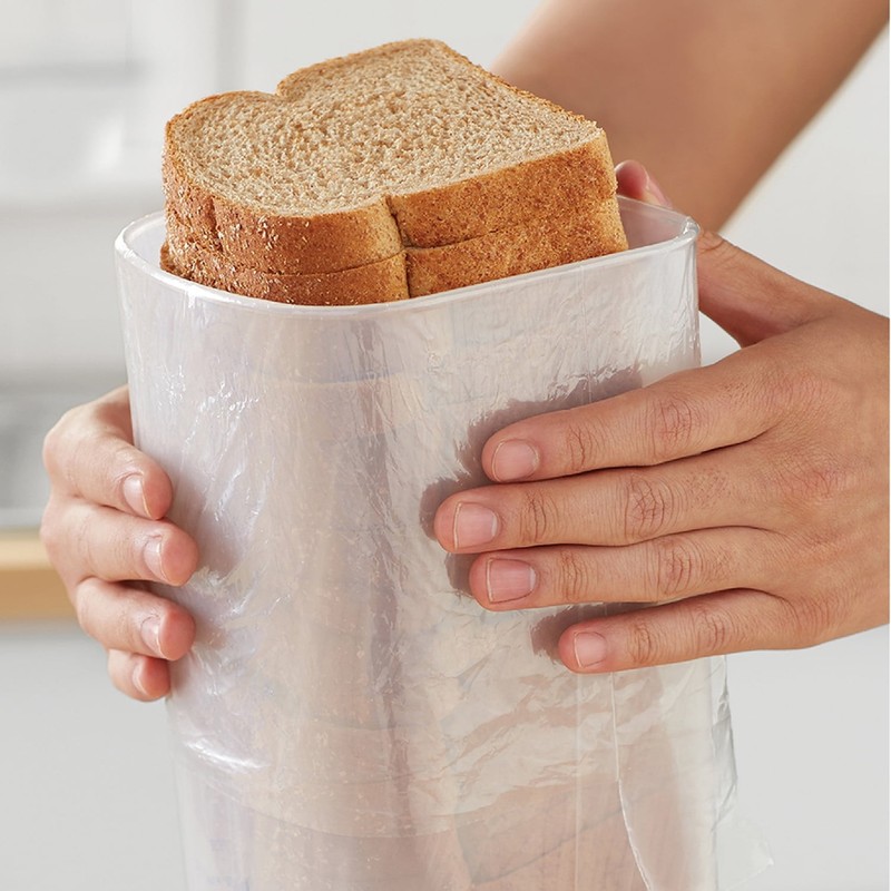 Plastic Bread Bin and Bread Storage Keeper Container with Lid, Pantry Bread gallery