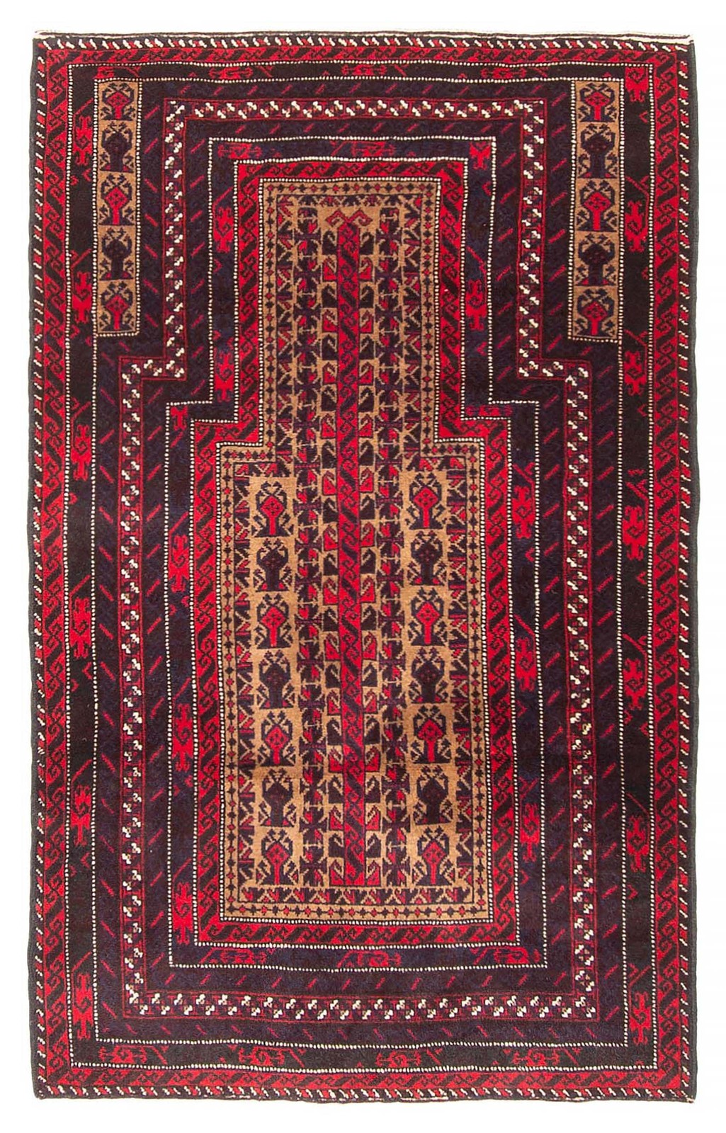 Traditional Vintage Hand-Knotted Area Rug 2'10" x 4'5" Oriental Wool Carpet gallery