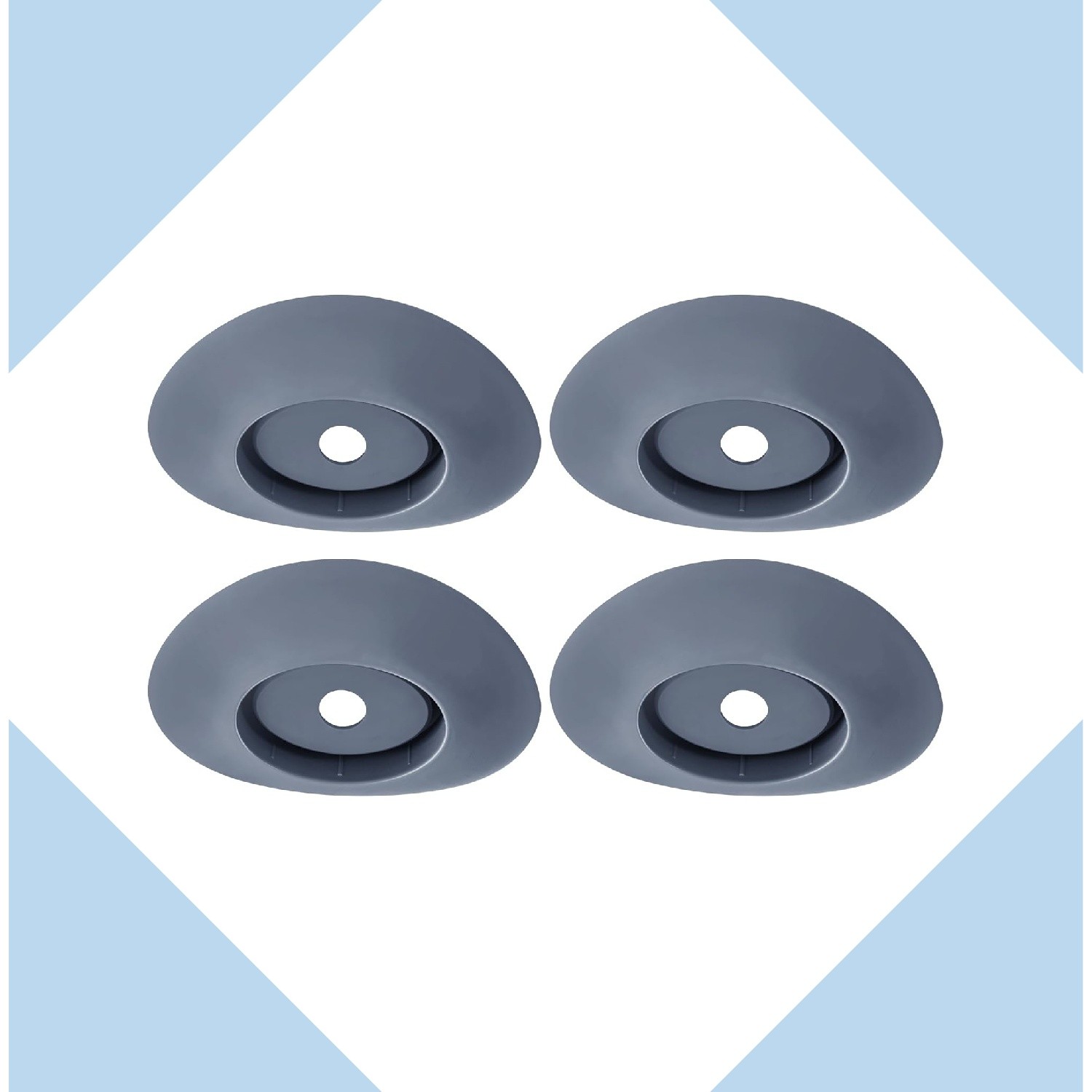 4x Vertical Leg End Caps For Coleman Power Steel 22ft&24ftx52in Pool 2022-2023 gallery