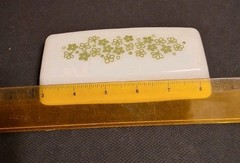 Vintage Pyrex Replacement lid Spring Blossom Crazy Daisy Butter Dish top only