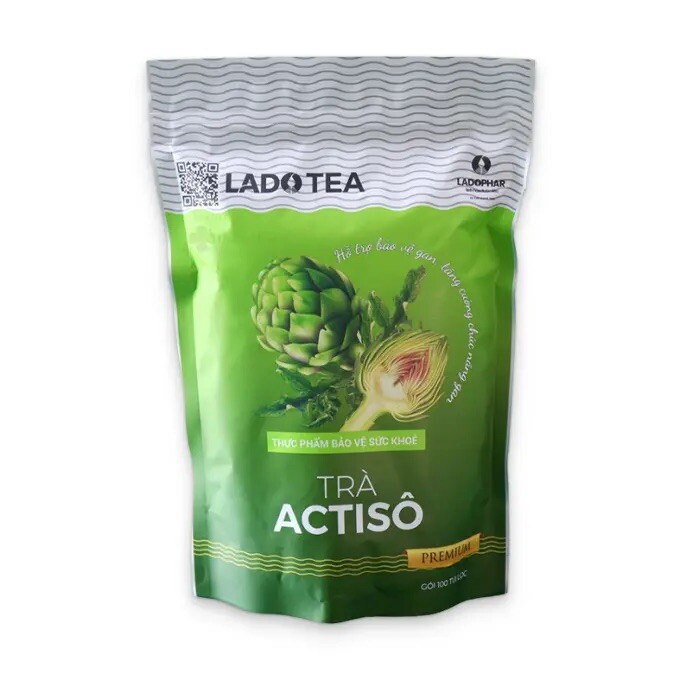 1 Packs LaDoPhar Artichoke Tea 100 Teabags 2g - #1 Artichoke Tea from Da Lat gallery