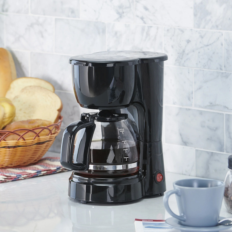 5 Cup Coffee Maker, Black gallery