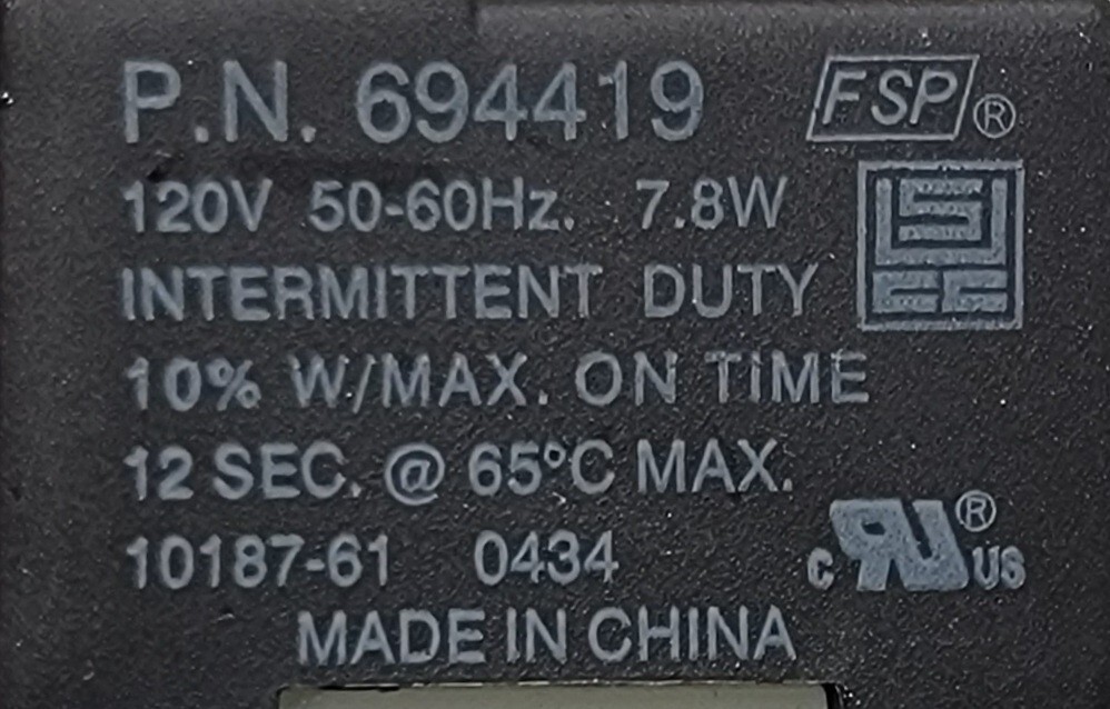 Genuine Washer Whirlpool Buzzer Switch Part#694419 gallery
