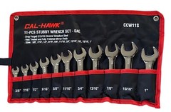 11 pc Combination Stubby Wrench Set – SAE