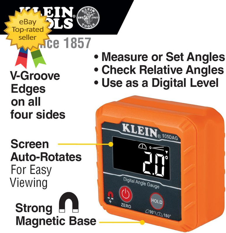 935DAG Digital Electronic Level Angle Gauge 0 to 90 0 to 180 Degree Angle Finder gallery