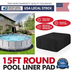 Pool Floor Padding, Anti-Slip Pool Protective Mat for Above Ground Pools