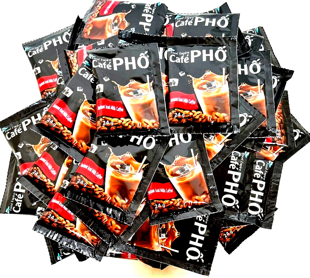 Cafe Pho Instant Iced Milk Coffee 50 Sachets x 24g ~ Exp 12/7/2024 gallery