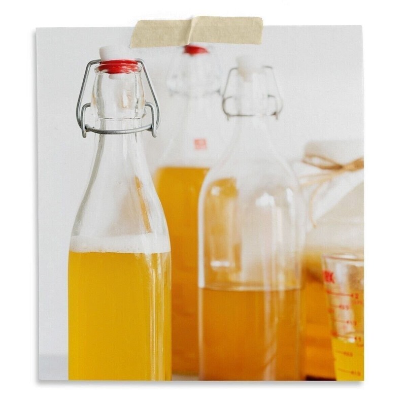 The Complete Kombucha Brewing Starter Kit, Fermentaholics USDA Certified... gallery