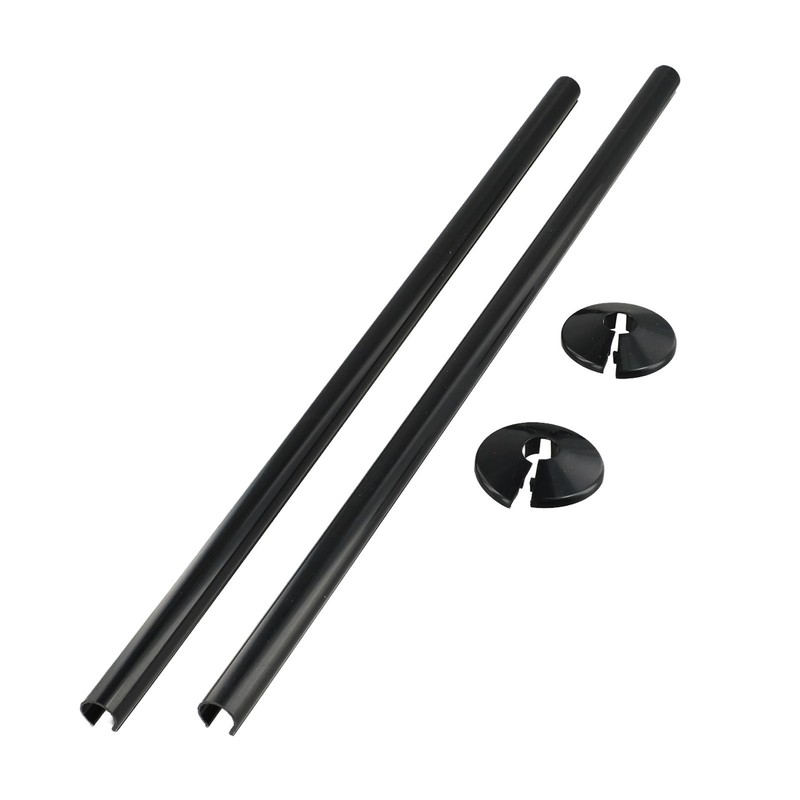 Effortless Installation Pipe Covers for Copper and Plastic Pipes Set of 2 gallery