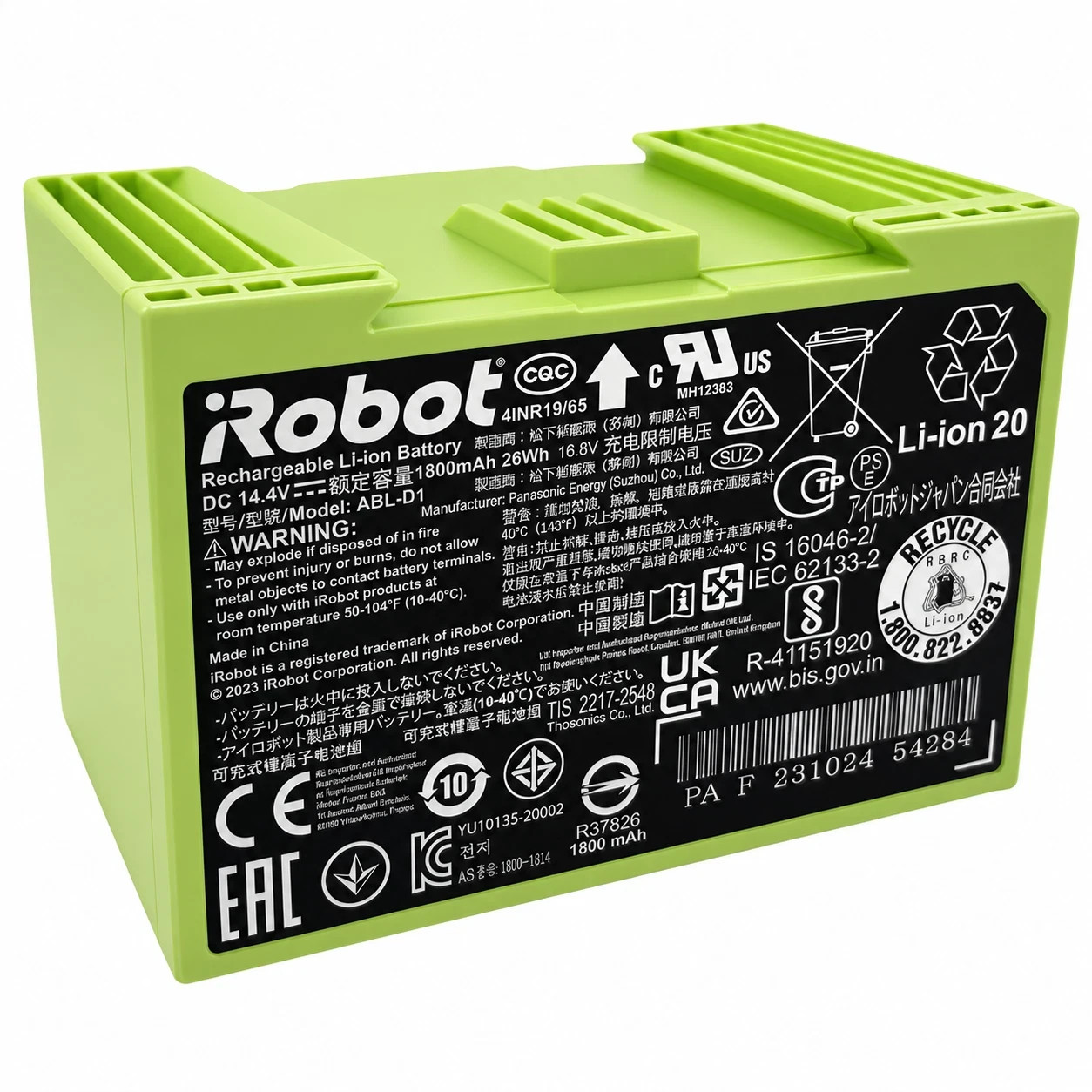Geniune i7 iRobot Battery ABL-D1 for Roomba e5 e6 i1 i2 i3 i4 i5 i6 i8 j5 j6 j7+ gallery