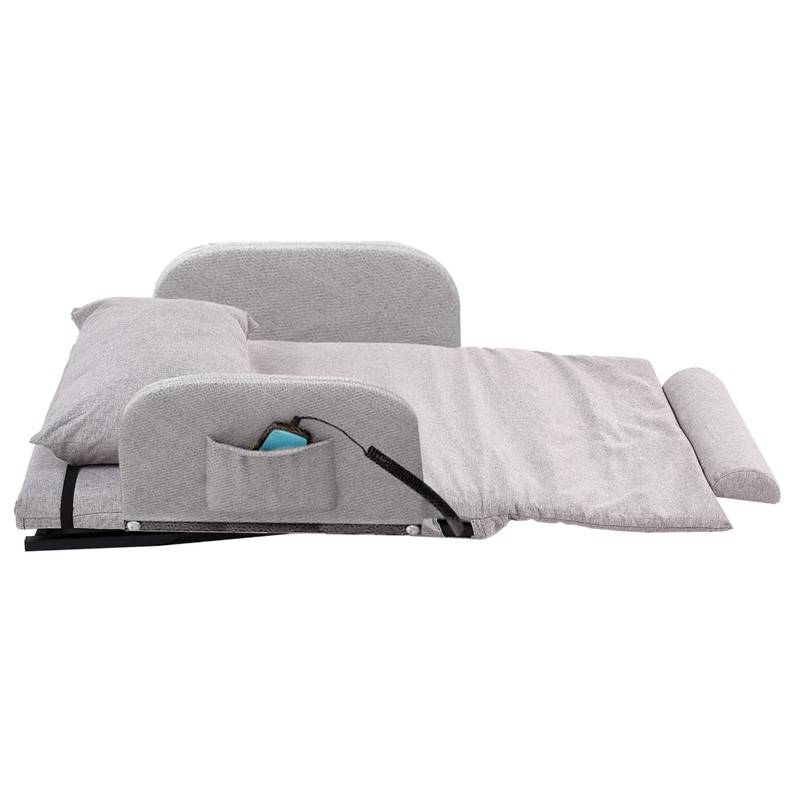 Electric Lifting Bed Backrest 2-80° Adjustable Back Rest Support gallery
