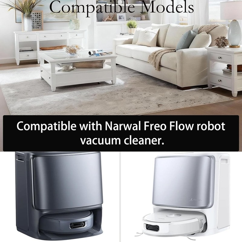 Replacement Parts for Narwal Flow Robot Vacuum Accessories 2 Pack Roller gallery