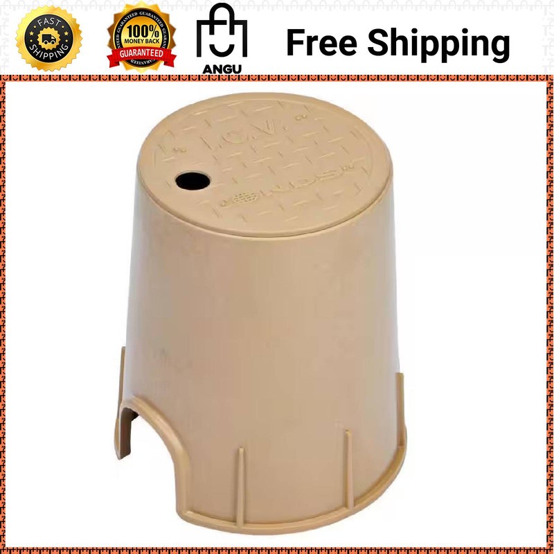 6 in Round Valve Box and Cover Sand Color Irrigation Box 107BC-SAND-RTL gallery