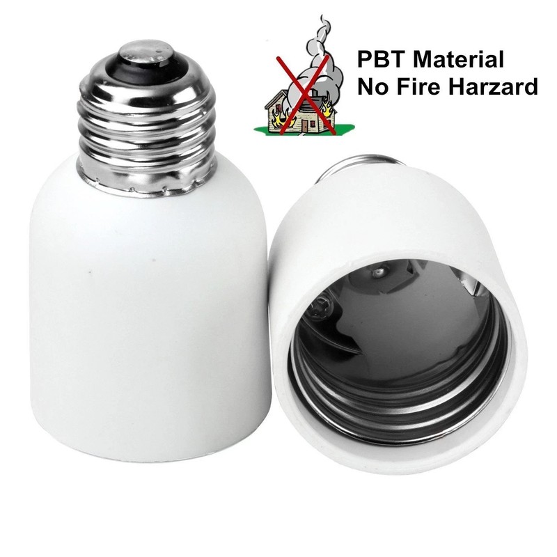 E26/E27 to E39/E40 Light Bulb Socket Adapter – Lamp Base Converter (1PC) gallery