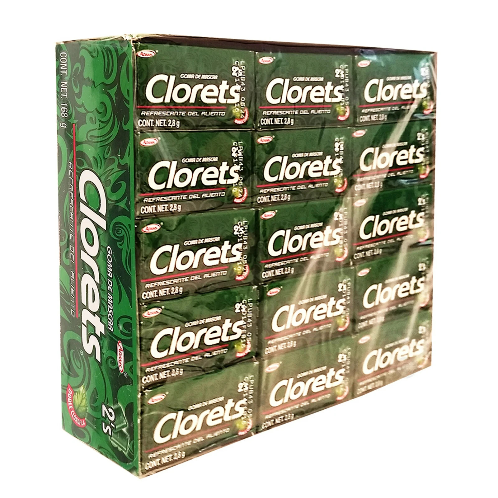 Clorets Gums, 4 PACK! Clorets 60 Pack Mint Flavored Gum – 480 Total Pieces gallery
