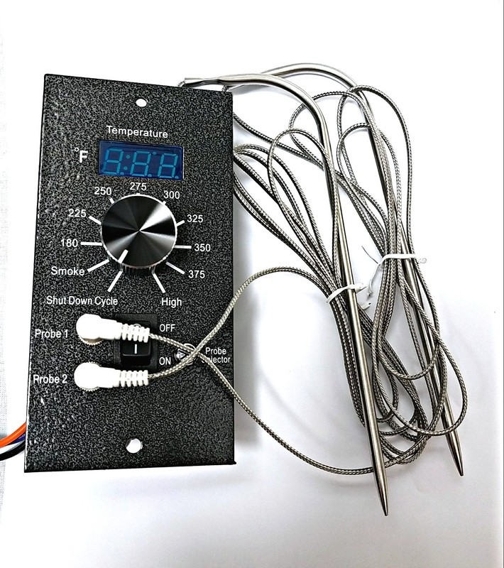 PRO DIGITAL THERMOSTAT CONTROLLER fits TRAEGER & PIT BOSS + RTD & Meat PROBES gallery