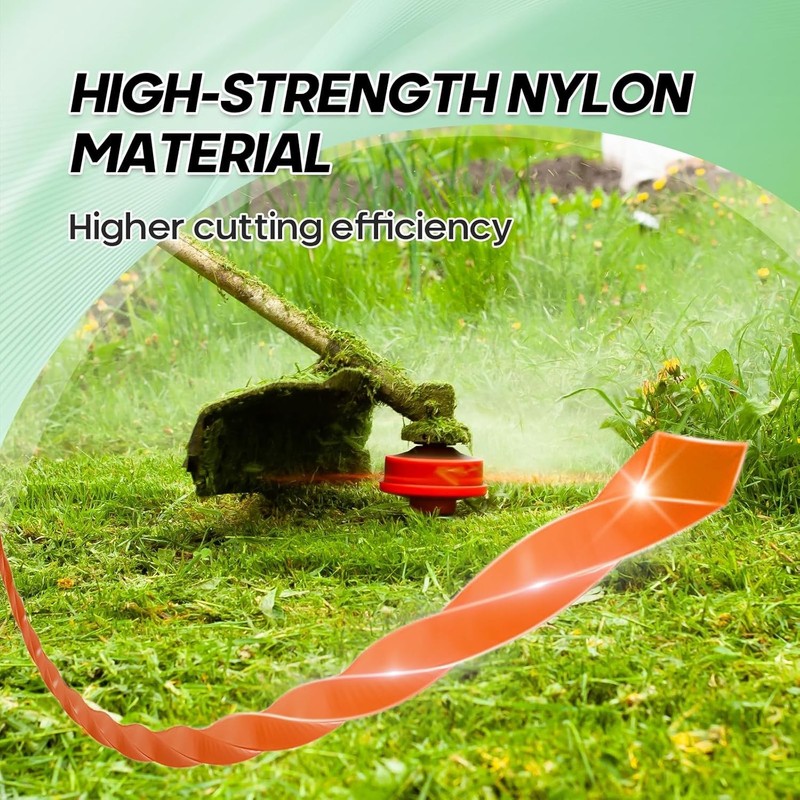 String Trimmer Line Square Orange Heavy Duty Weed Eater String Premium Nylon U gallery