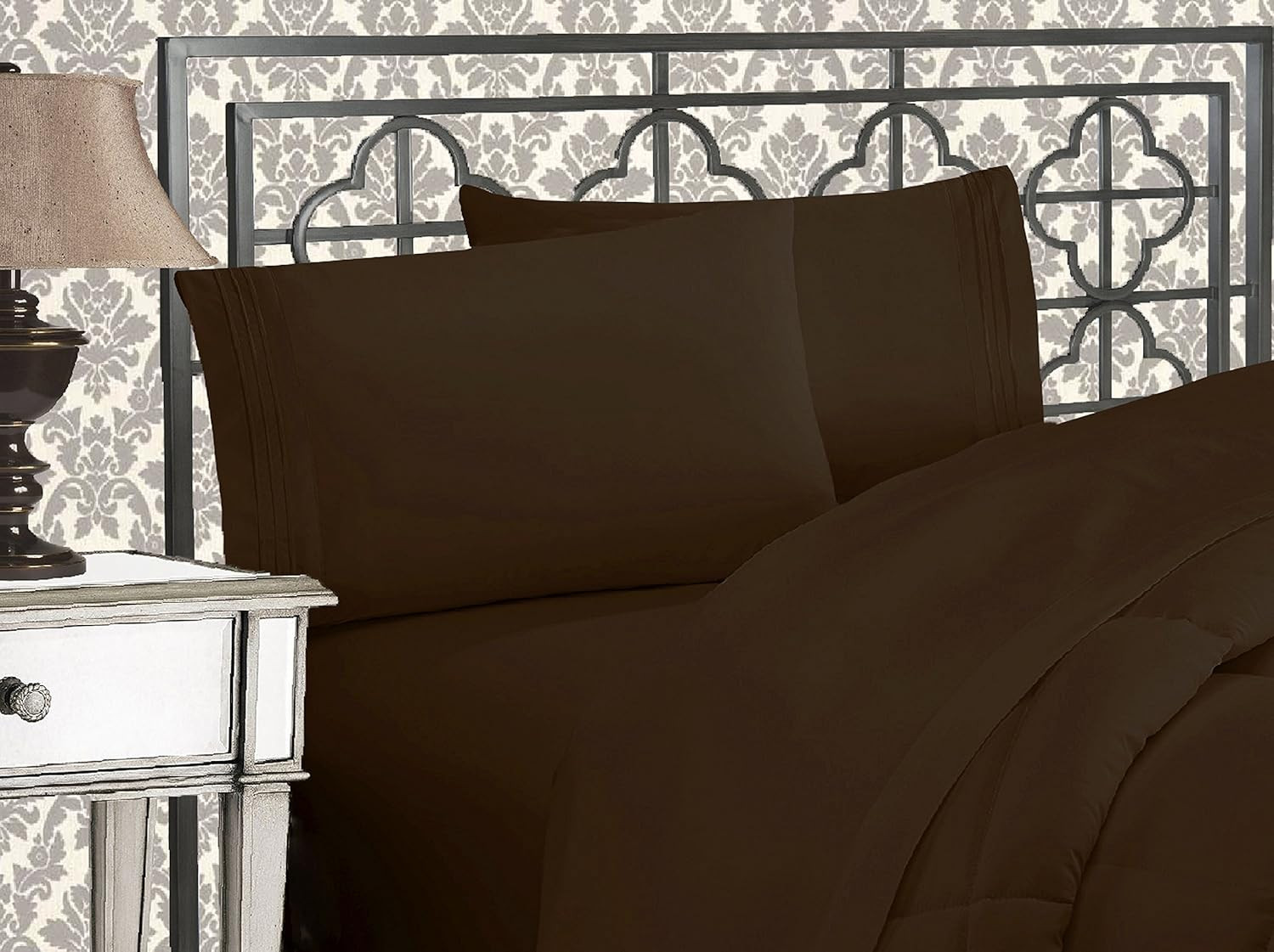 Luxurious 1500 Premium Hotel Quality Microfiber Three Line Embroidered Softest 4 gallery