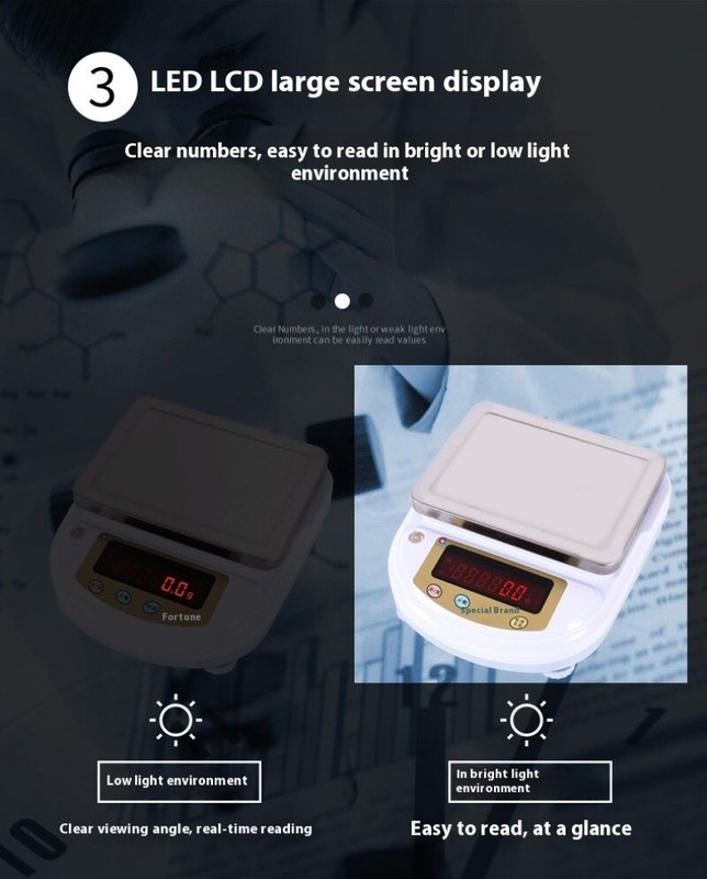 Electronic Scale Kitchen Baking Balance 0.1g0.01g Gram Scale 3kg5kg Herbal Scale gallery