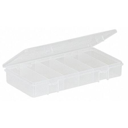 Plano 3450-46 Compartment Box With 6 Compartments, Plastic, 1 3/8 In H X 4-1/4 gallery