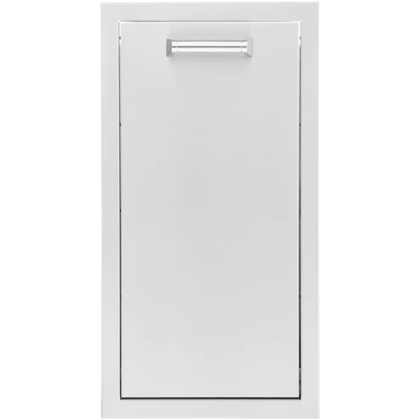 13-in Contempo/Traditional Stainless Steel Narrow Roll-Out Trash Bin by BBQGuys gallery