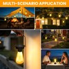 2 Pack Replacement Solar Light Tops,3.23in Solar Hanging Lantern Replacement Par gallery