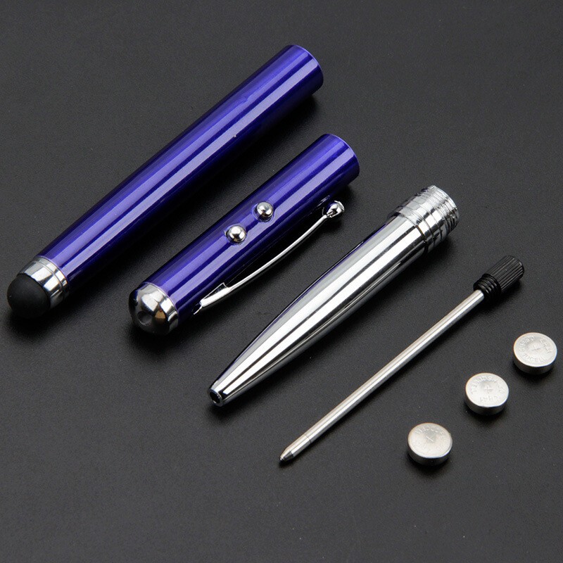 4-in-1 Capacitive Touch Screen Stylus Ballpoint Pen LED Flashlight iPad Pen gallery