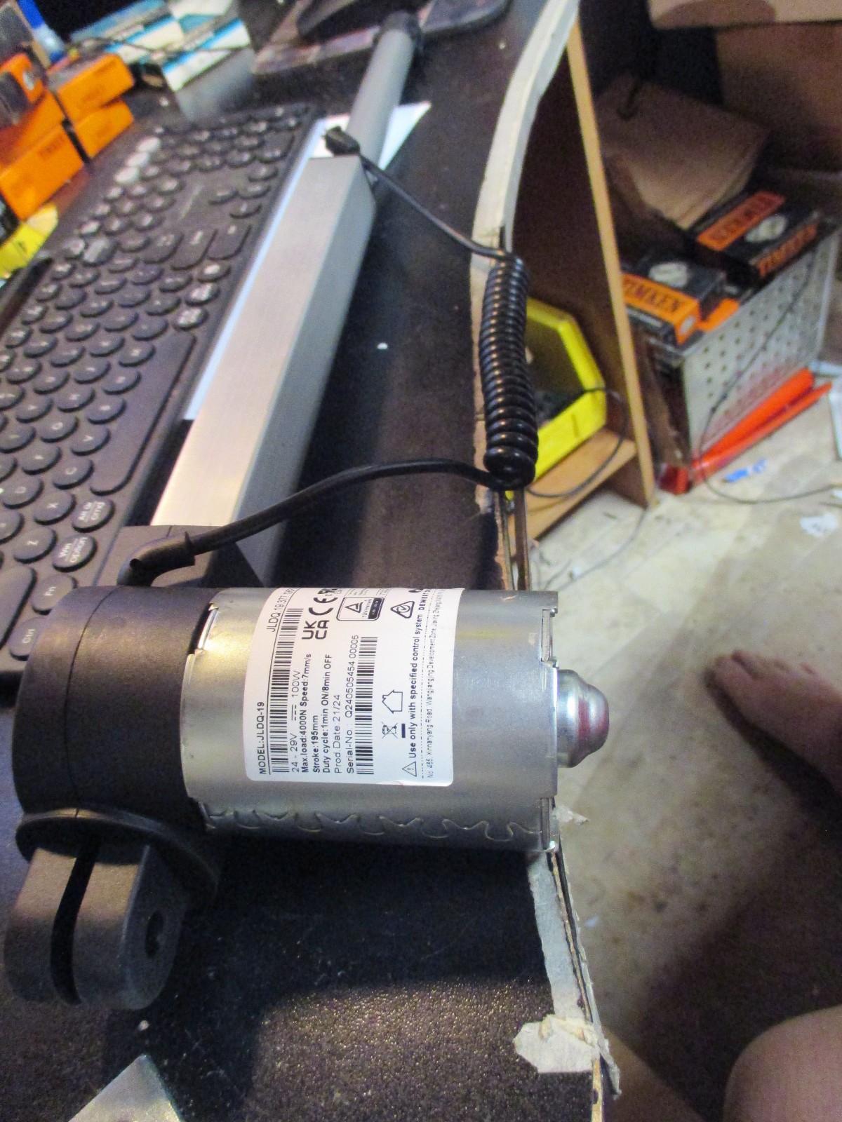 Okin Model JLDQ.19.377.195F01 Power Recliner Motor Lift Chair Linear Actuator gallery