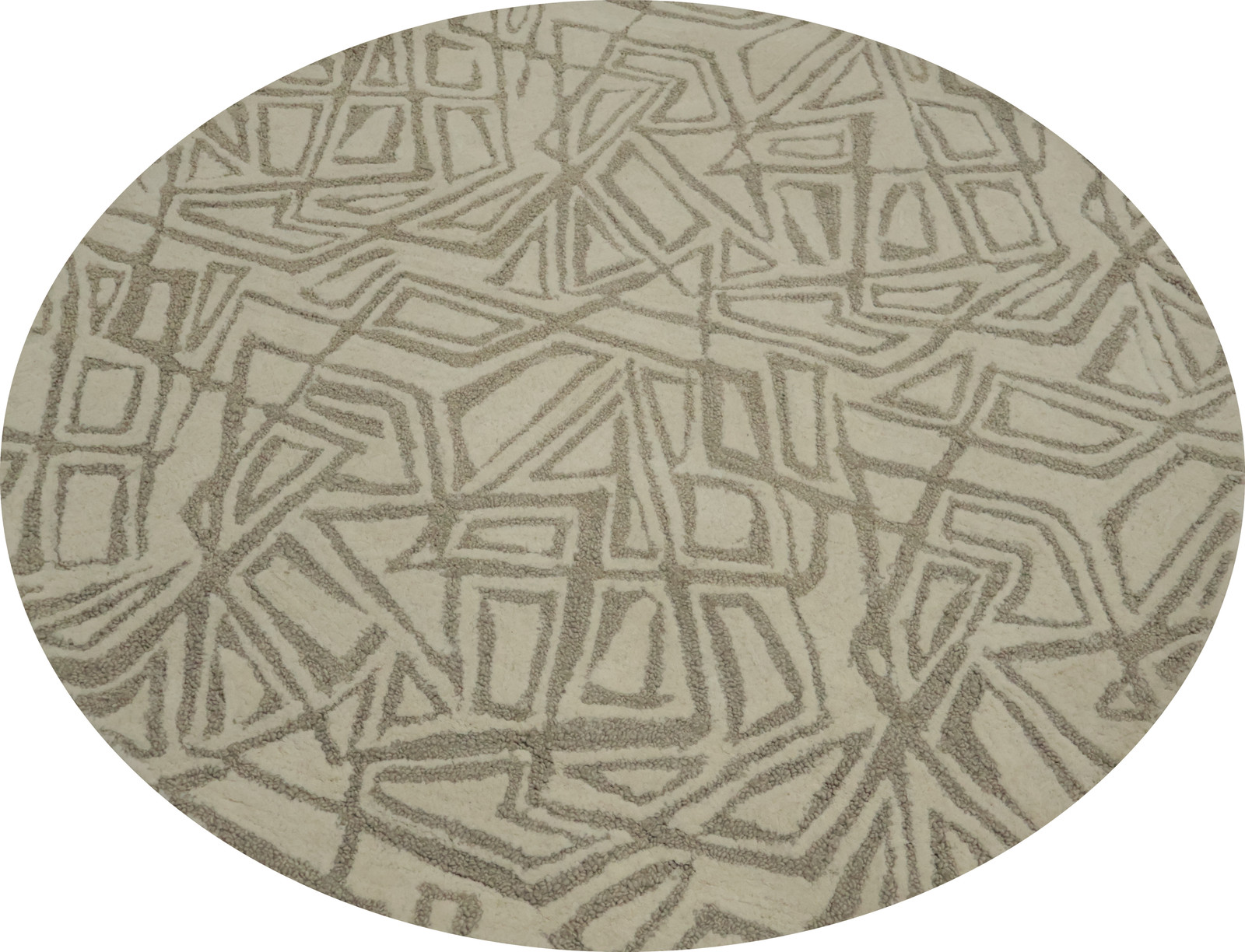 Geometric Luxury Rugs with Subtle Earth Tones for Modern Homes Hand-Tufted Rug gallery