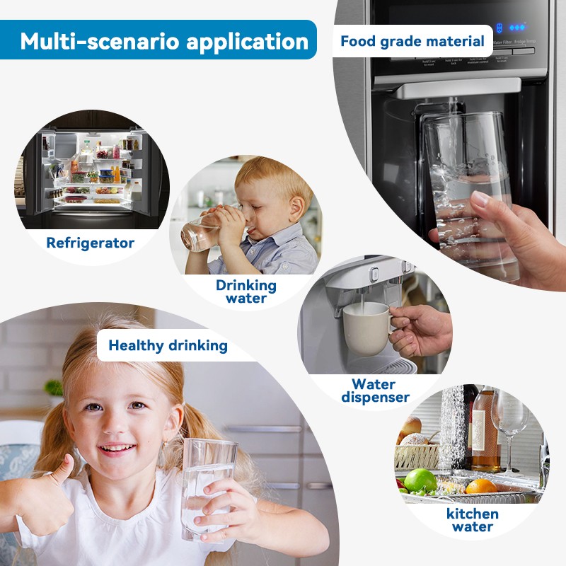 1/2/4 Replacement Refrigerator Refresh Ice Water Filter for LG LT1000P ADQ747935 gallery